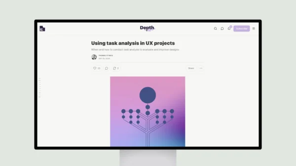 Using task analysis in UX projects