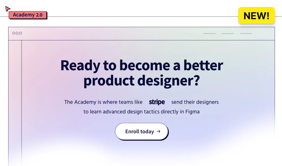 Enroll in product design course for professionals.