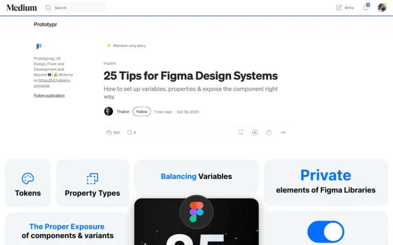 25 Tips for Figma Design Systems