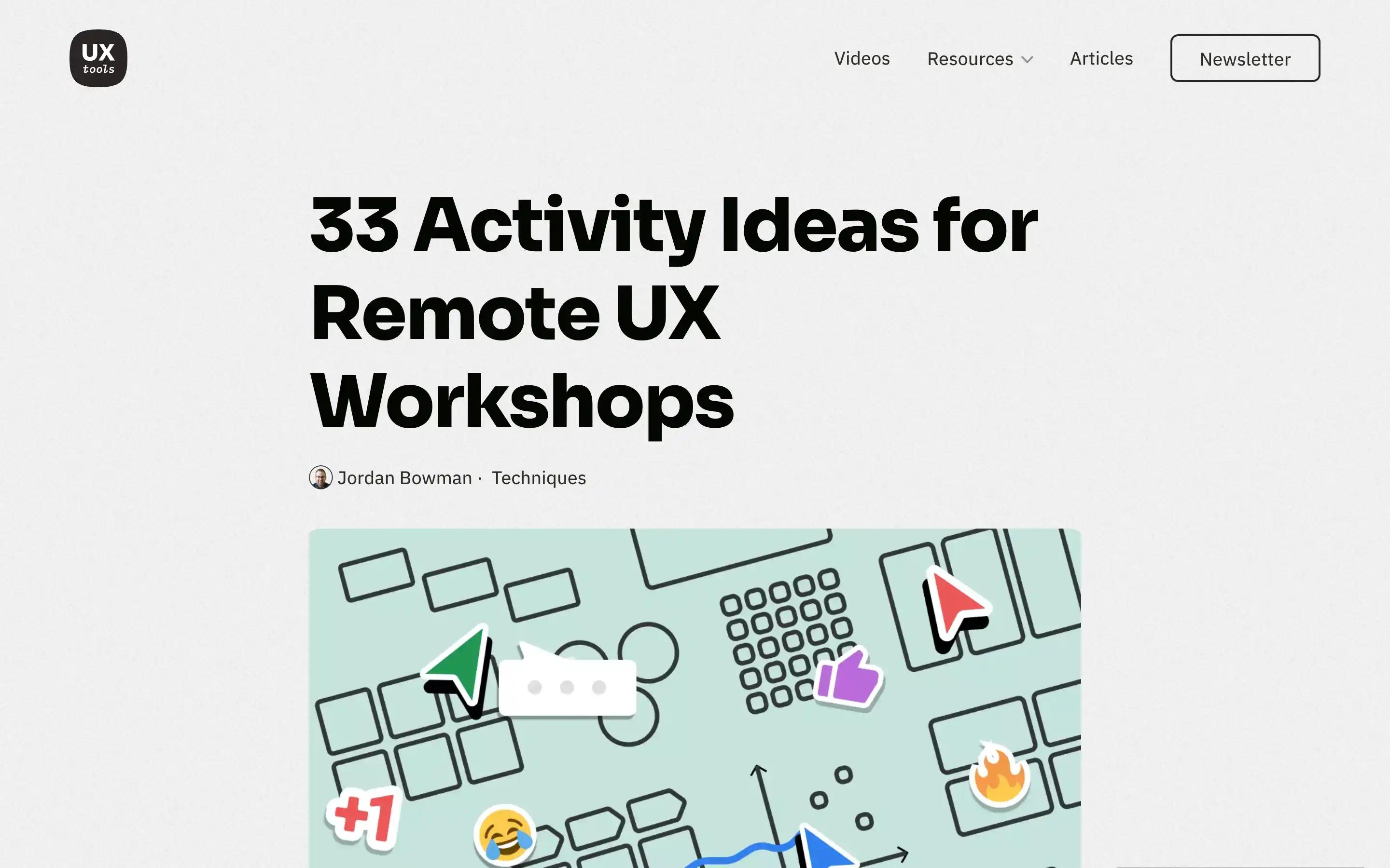 33 UX workshop activity ideas for remote teams