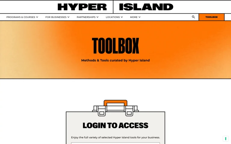 Hyper Island Toolbox – Free tools