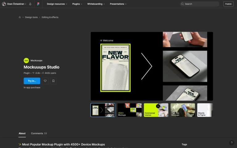 Mockuuups Studio – Mockup Plugin with 4500+ Device Mockups