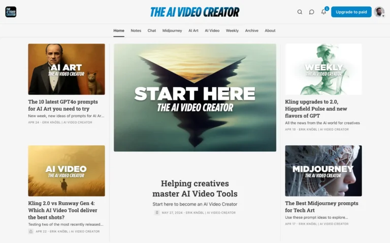 The AI Video Creator