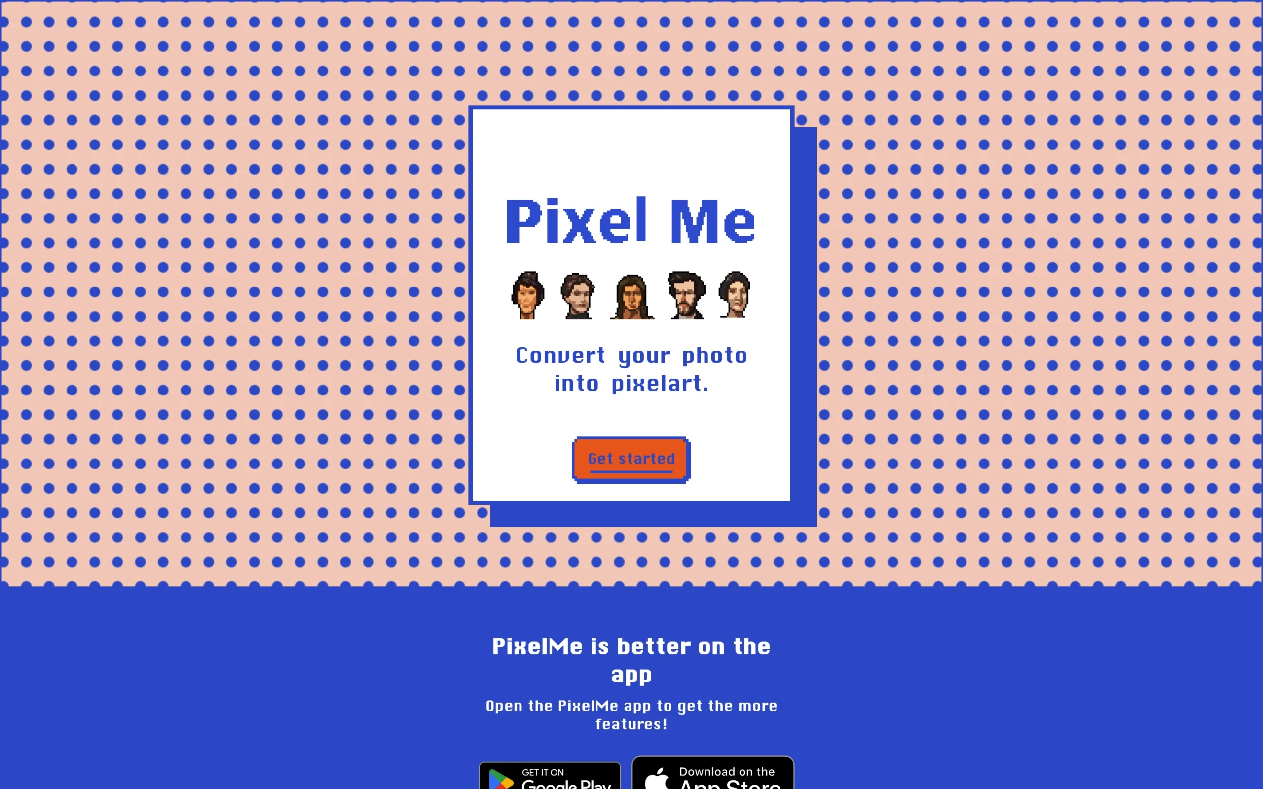 Screenshot of https://pixel-me.tokyo/en/