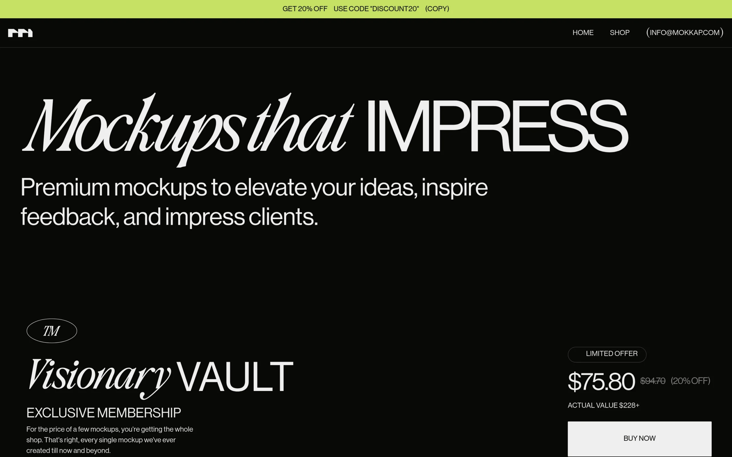 Screenshot of https://www.mokkap.com/