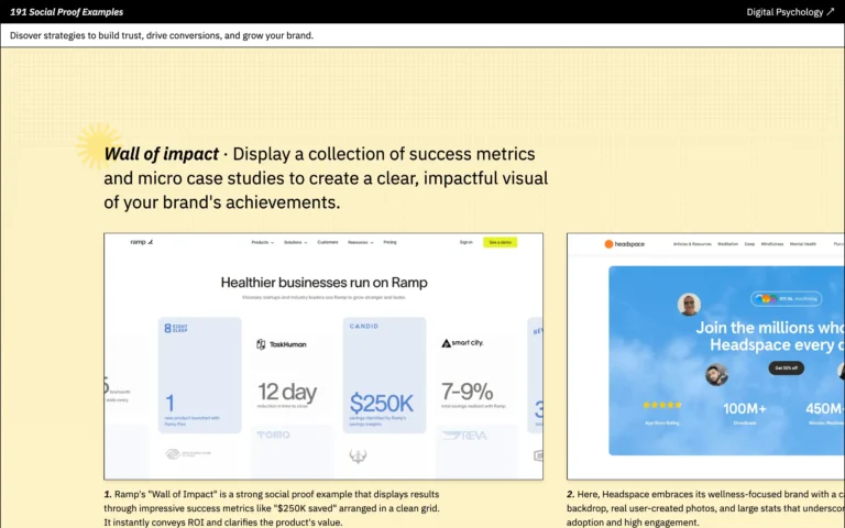 191 Social Proof Examples