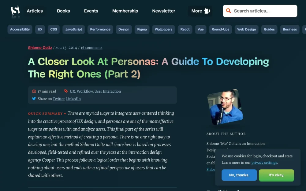 A Closer Look At Personas – Part 2: A Guide To Developing The Right Ones