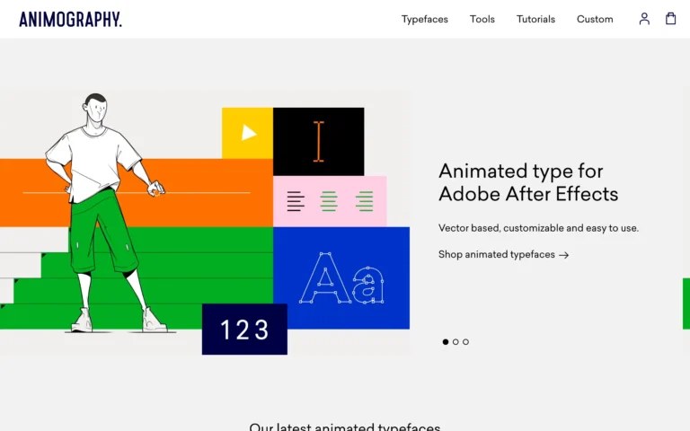 Animography – animated typefaces