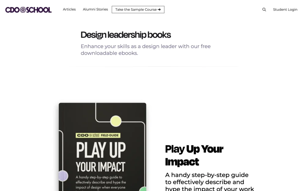 Design leadership books