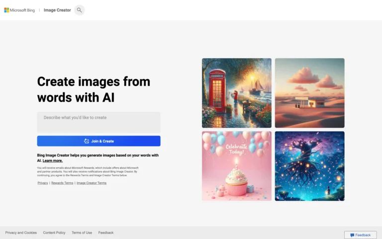 Free AI Image Generator – Bing Image Creator