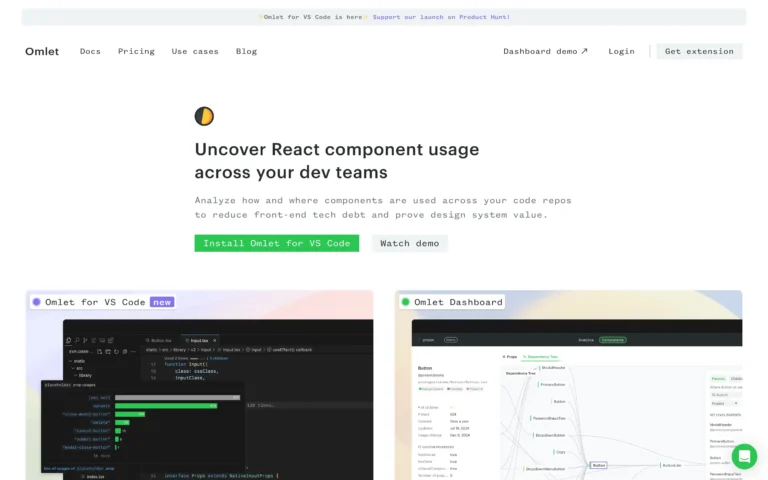 Omlet · Measure the Success of Your Components