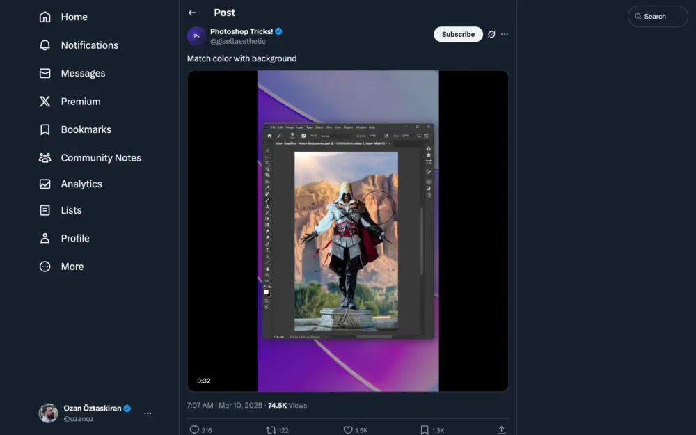 Match color with background