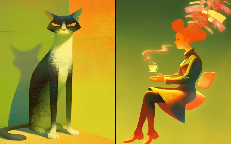 SREF code by Olga Volosin on X — Illustration