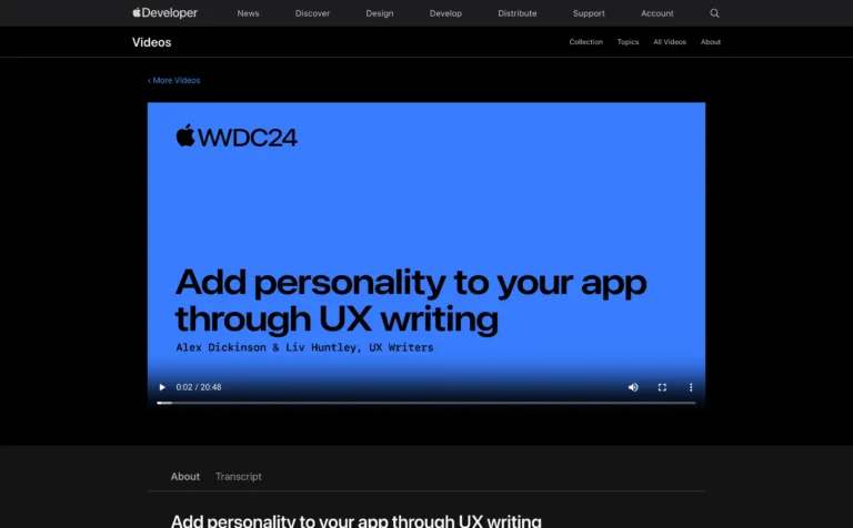 Add personality to your app through UX writing