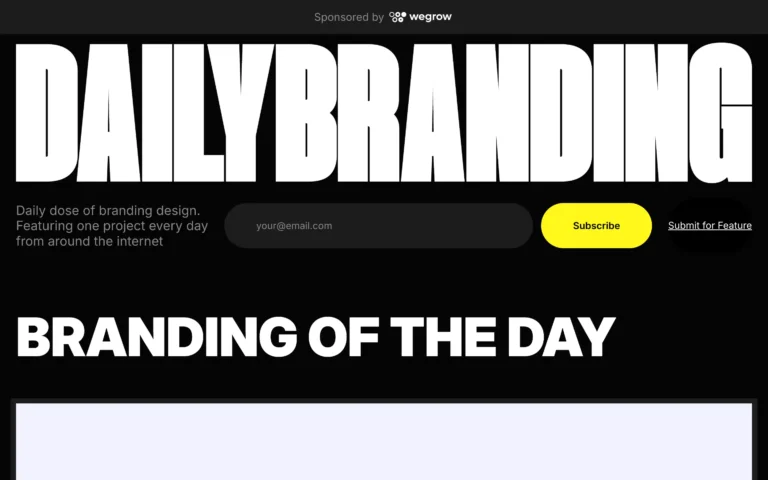 DAILY BRANDING – Featuring one project every day from around the internet
