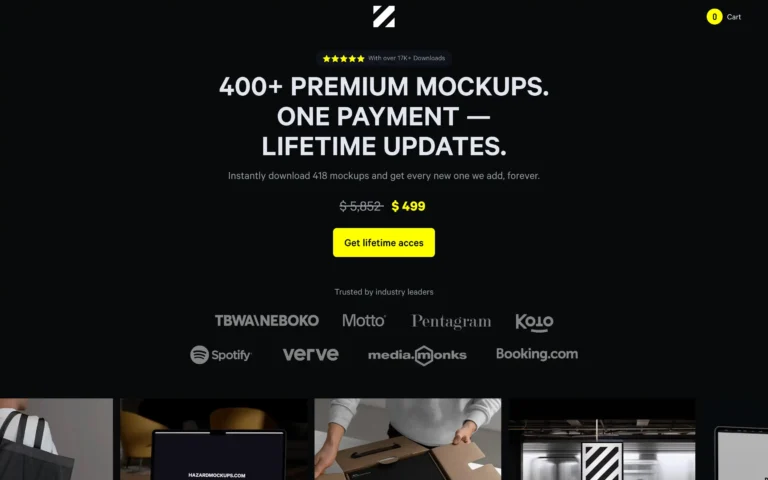 Get a lifetime supply of mockups