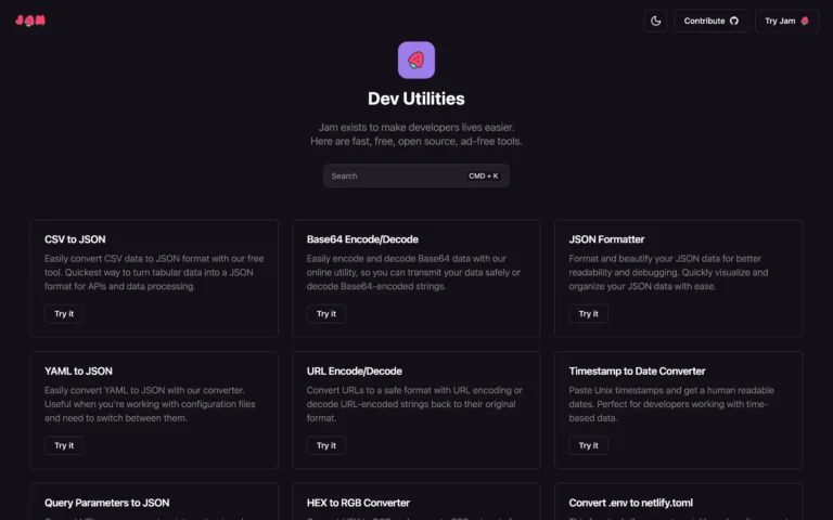 Dev Utilities