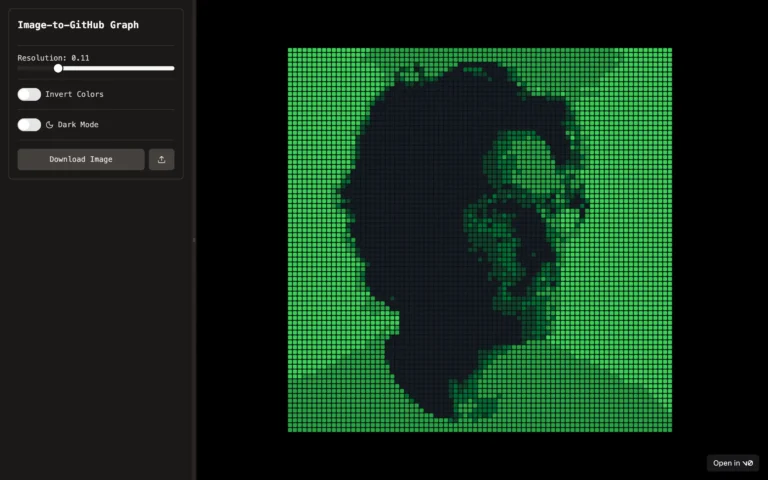 Image-to-GitHub Graph