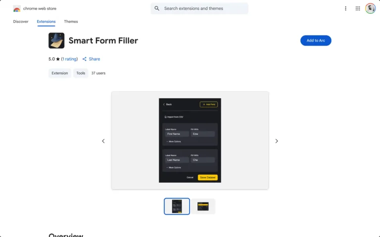 Smart Form Filler
