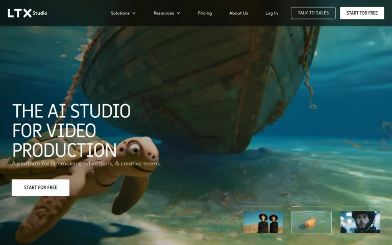 The AI Studio for Video Production | LTX Studio