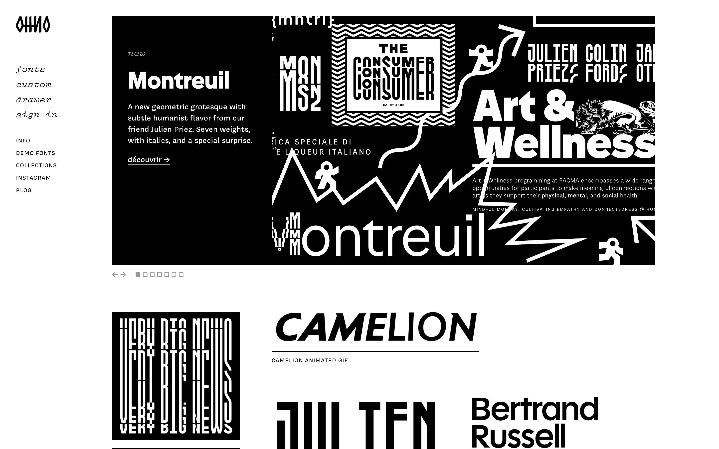 Ohio Type Foundry graphic design and fonts.