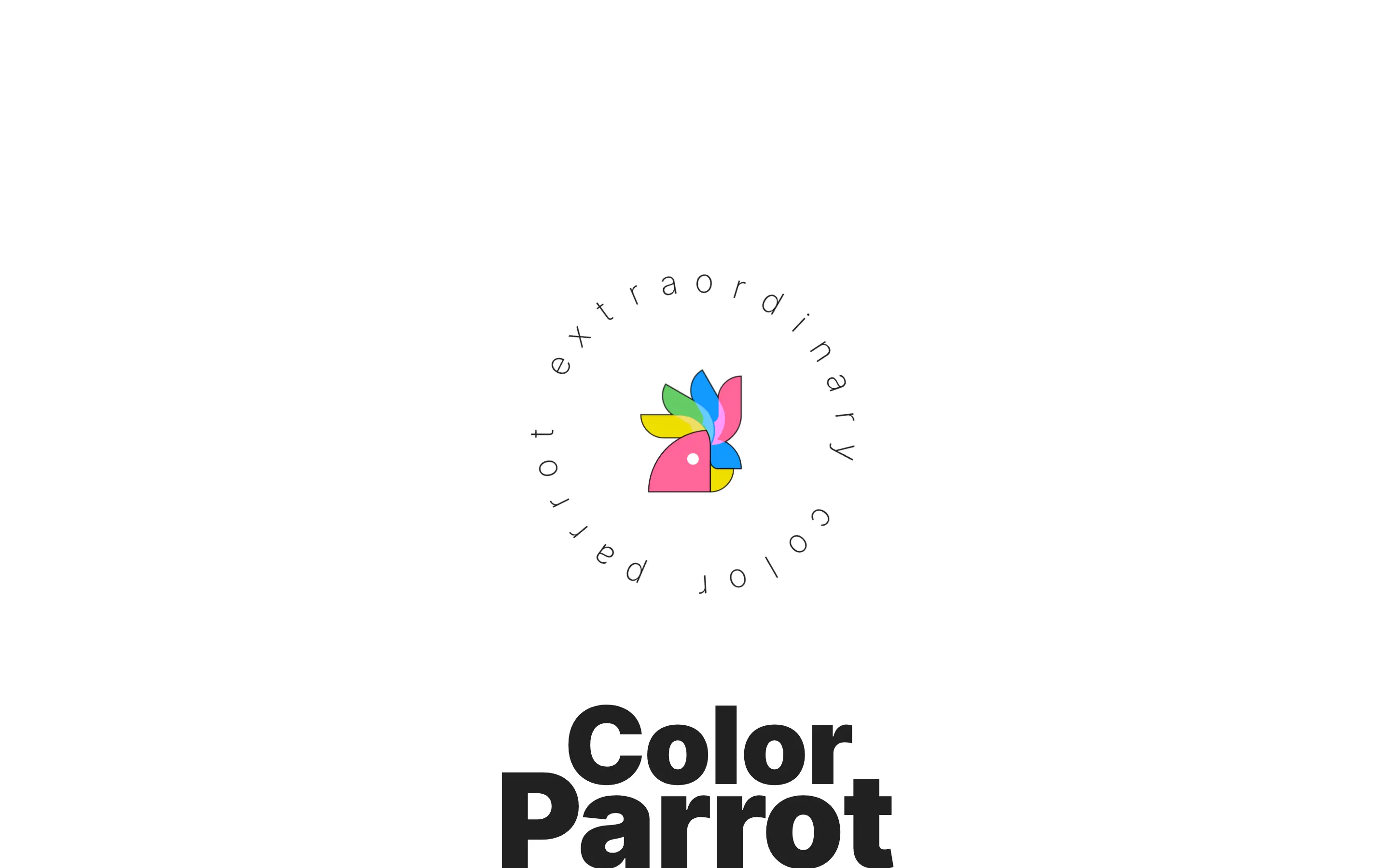Colorful parrot logo with 'Color Parrot' text.