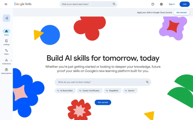 Google Skills: AI Courses, Labs, Skill Badges & Credentials