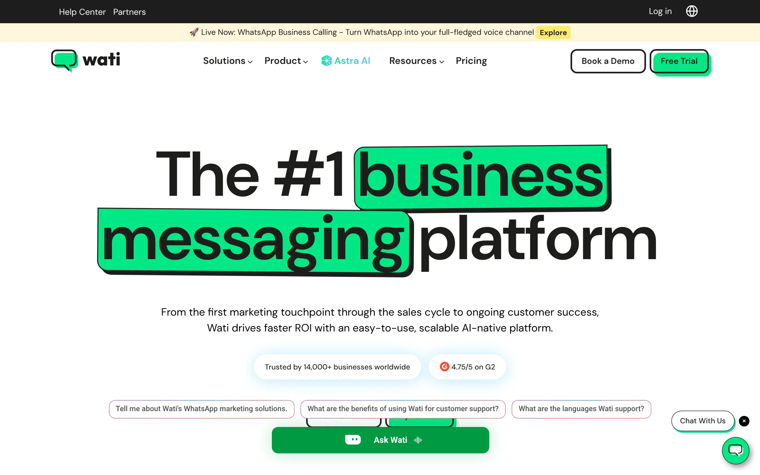 Wati: Top business messaging platform