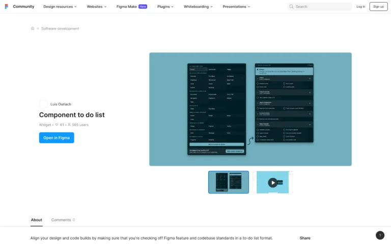 Component To-Do List: Design System Checklist for Figma
