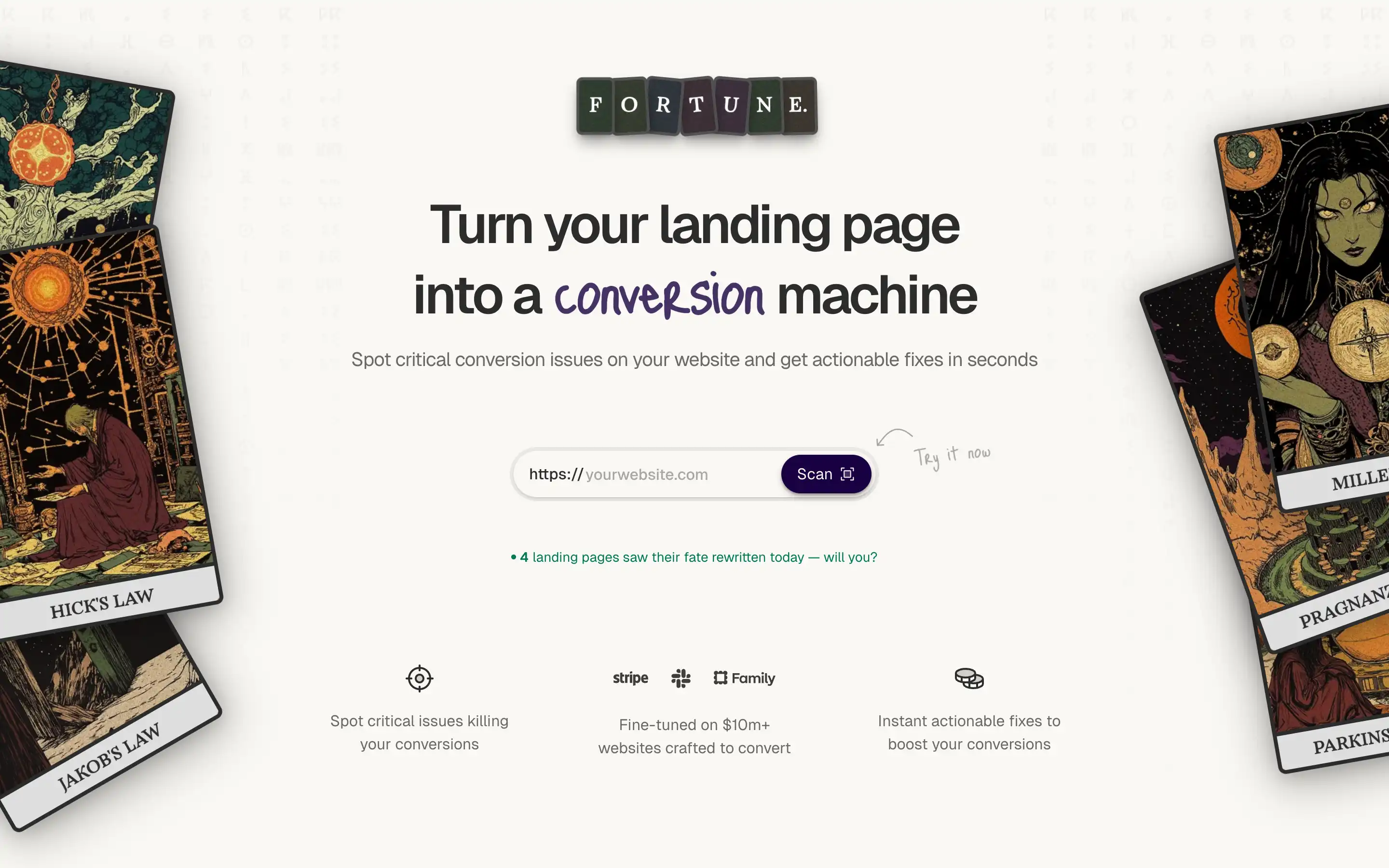 Optimize landing pages for conversion improvements.