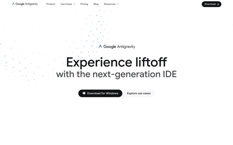 Google Antigravity: A Next-Generation IDE Focused on Developer Experience