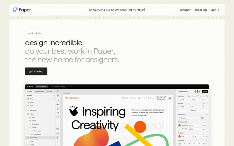 Paper: The New Creative Canvas for Designers